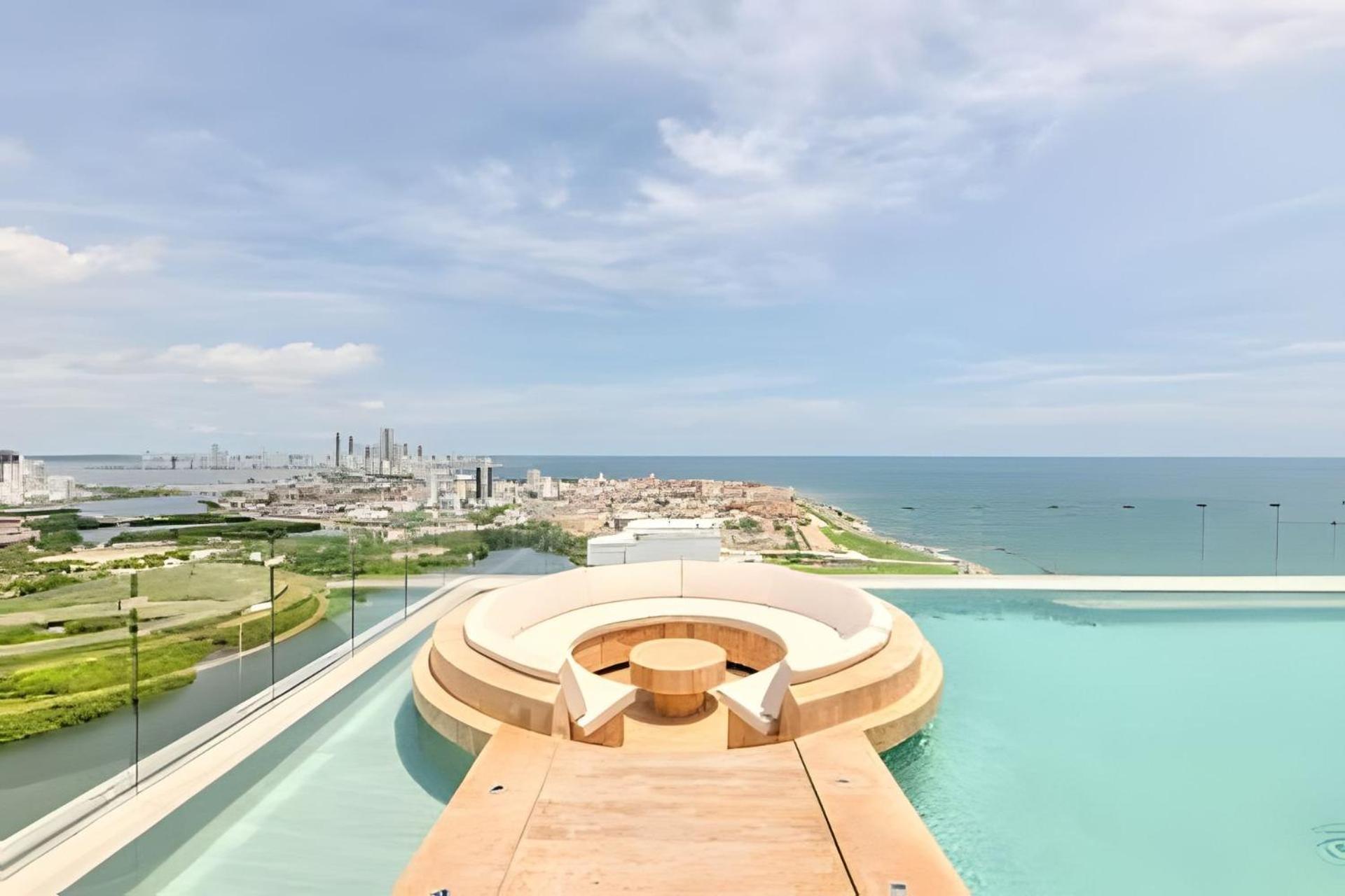 Apartamento Lujoso Y Nuevo Cerca Al Centro/ Piscina Panoramica Cartagena