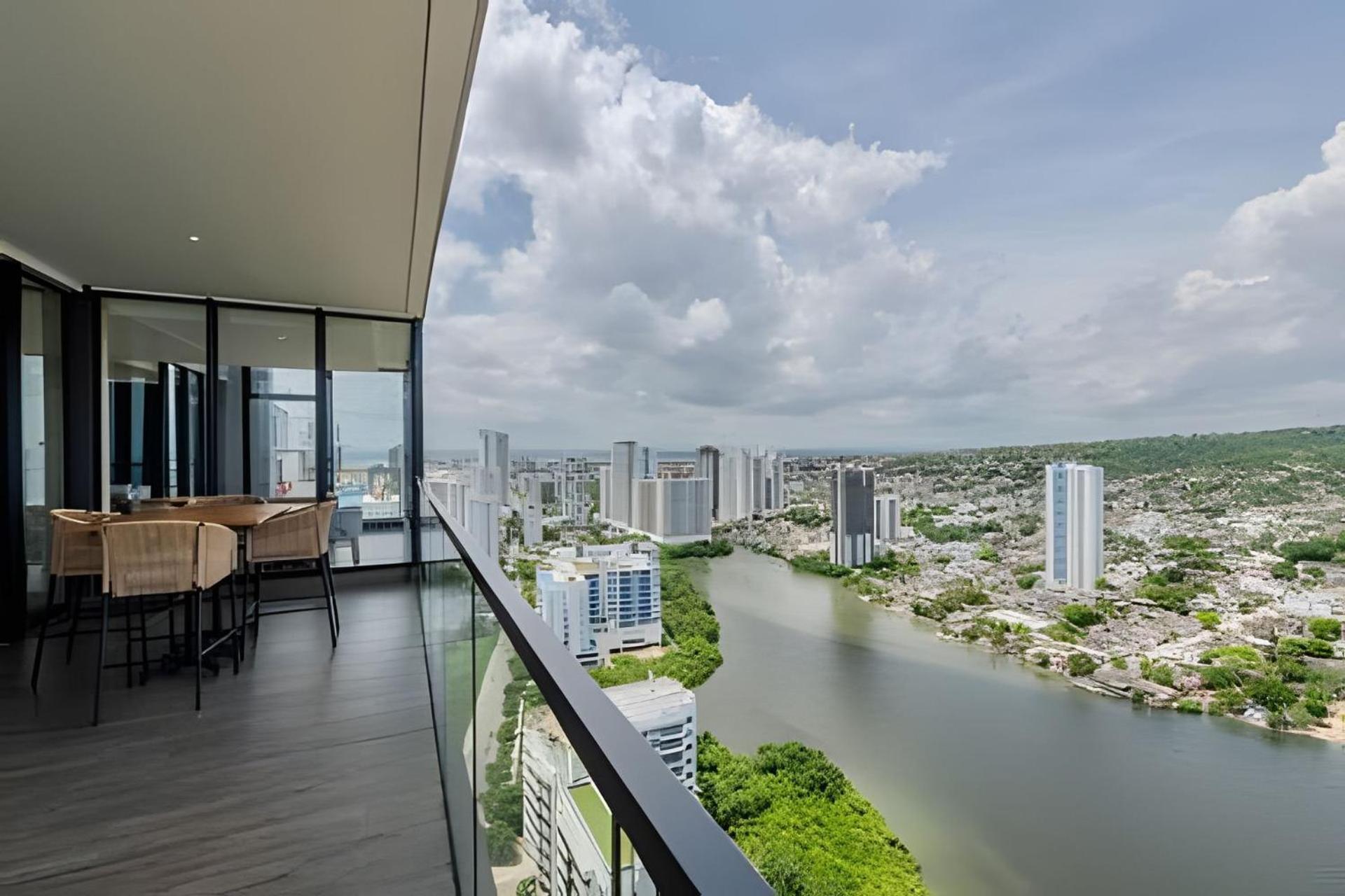 Apartamento Lujoso Y Nuevo Cerca Al Centro/ Piscina Panoramica *