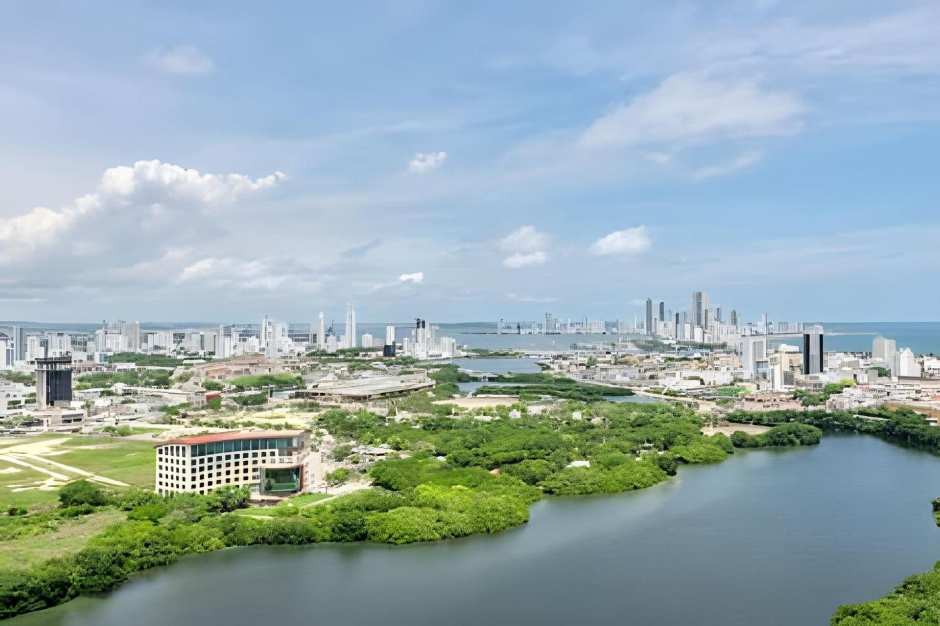 Lujoso Y Nuevo Cerca Al Centro/ Piscina Panoramica Apartamento Cartagena